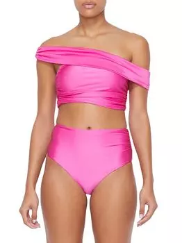 Верх бикини с открытыми плечами Lotus SIMKHAI