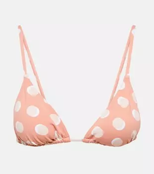 Верх бикини с принтом ERES, разноцветный