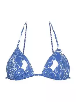 Верх бикини с треугольными чашечками и принтом Carlos ERES