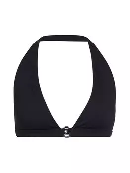 Верх бикини с треугольными чашечками Loro Piana, синий