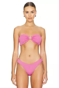 Верх бикини с u-образным вырезом Weworewhat, розовый