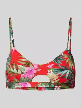 Верх бикини с вырезом, модель 'MAHALO MELIO' Banana Moon, красный