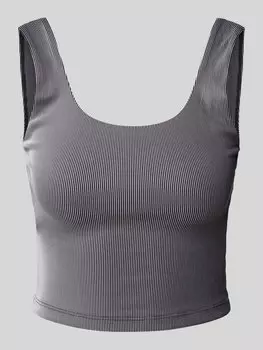 Верх бикини с вырезом на спине Calvin Klein Underwear, черный