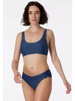 Верх бикини Schiesser Oberteil, темно-синий