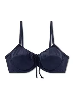 Верх бикини Schiesser Top Aqua Mix & Match, темно-синий