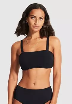 Верх бикини Seafolly, черный