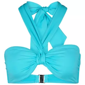 Верх бикини Seafolly Women's Seafolly Collective Sash Tie Front Bandeau, цвет Atoll Blue