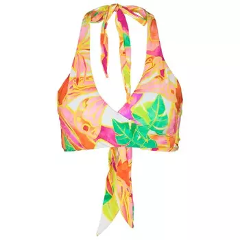 Верх бикини Seafolly Women's Wonderland DD Wrap Front, цвет Fuchsia Rose