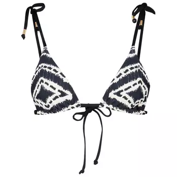 Верх бикини Seafolly Women's Zanzibar Slide Tri, черный