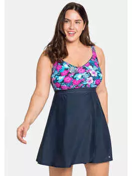 Верх бикини sheego Tankini-Top, цвет blau-pink