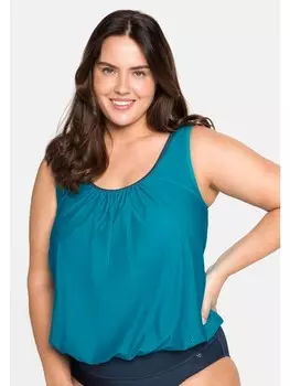 Верх бикини sheego Tankini Top, цвет karibikblau