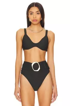 Верх бикини шей Gigi C, черный