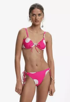 Верх бикини SHELL Desigual, красный