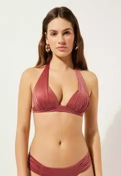 Верх бикини SHINY Calzedonia, розовый