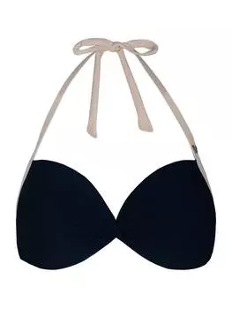 Верх бикини SHORT STORIES, цвет dunkelblau/creme