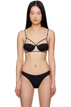 Верх бикини Signature' Jacquemus, черный