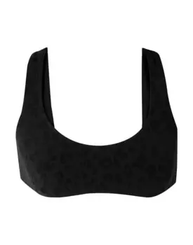 Верх бикини Solid & Striped, черный