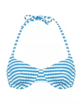 Верх бикини Solid & Striped, лазурный