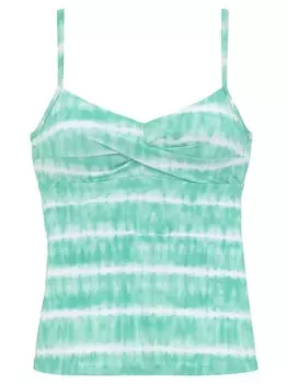 Верх бикини sOliver Bgel Tankini Top, цвет trkis-wei