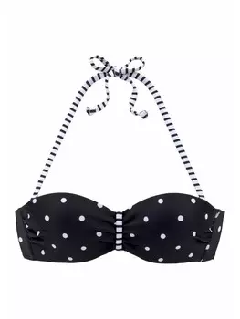 Верх бикини sOliver Top, цвет schwarz-wei