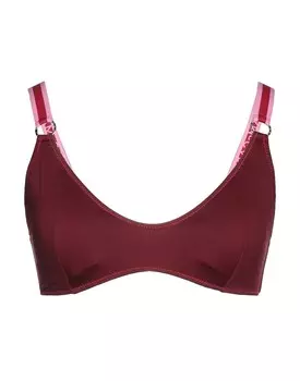 Верх бикини Stella Mccartney, бордовый