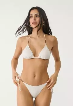 Верх бикини Stradivarius, бежевый