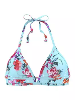 Верх бикини Sunseeker, цвет hellblau/bedruckt