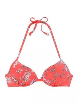 Верх бикини Sunseeker, цвет orange/bedruckt