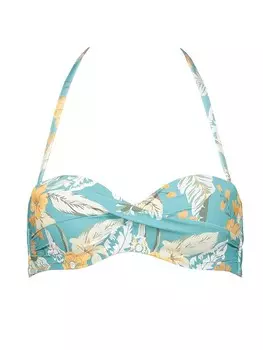 Верх бикини Sunseeker Oberteil, цвет hellblau/creme/gelb