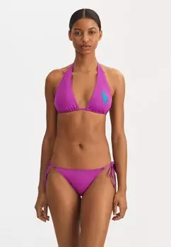 Верх бикини TALL SLIDER TRI Polo Ralph Lauren, фиолетовый