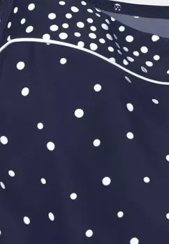 Верх бикини TANKINI LASCANA, темно-синий