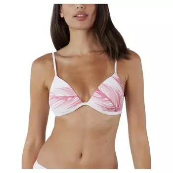 Верх бикини Tasman фиксированный треугольник женский - белый BARTS, цвет rosa