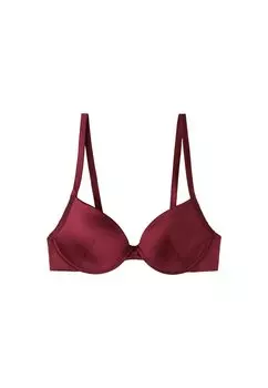 Верх бикини Tezenis, красный с корсетом бордового цвета