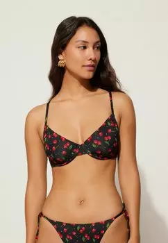 Верх бикини Tezenis, темно-красный