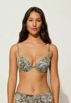 Верх бикини Tezenis, зеленый