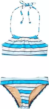 Верх бикини Toobydoo Grace Bay Aqua Bandeau Bikini, синий