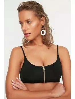 Верх бикини trendyol Oberteil, черный