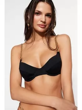 Верх бикини trendyol Oberteil, черный
