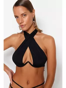 Верх бикини trendyol Oberteil, черный