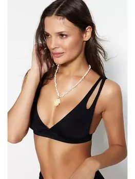 Верх бикини trendyol Oberteil, черный