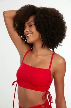 Верх бикини TRENDYOLMLLA, красный