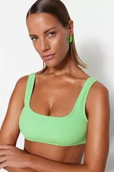 Верх бикини TRENDYOLMLLA, зеленый