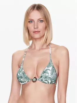 Верх бикини Twinset, зеленый