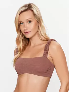 Верх бикини Undress Code, коричневый