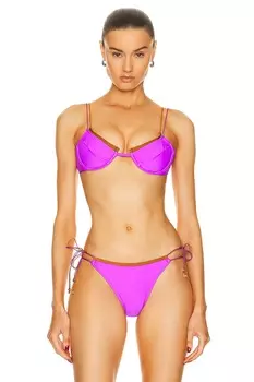 Верх бикини Vale Bananhot, фиолетовый