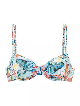 Верх бикини Venice Beach, цвет hellblau-bedruckt