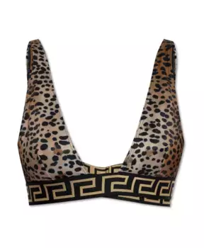 Верх бикини Versace, бежевый