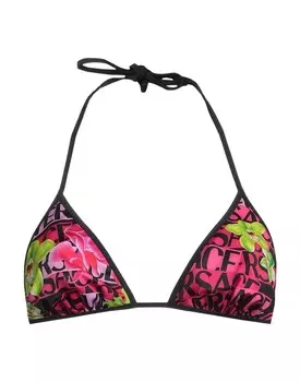 Верх бикини Versace, черный