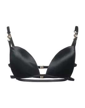 Верх бикини Versace, черный