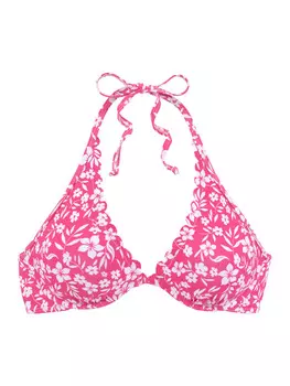 Верх бикини Vivance, цвет neonpink/wei